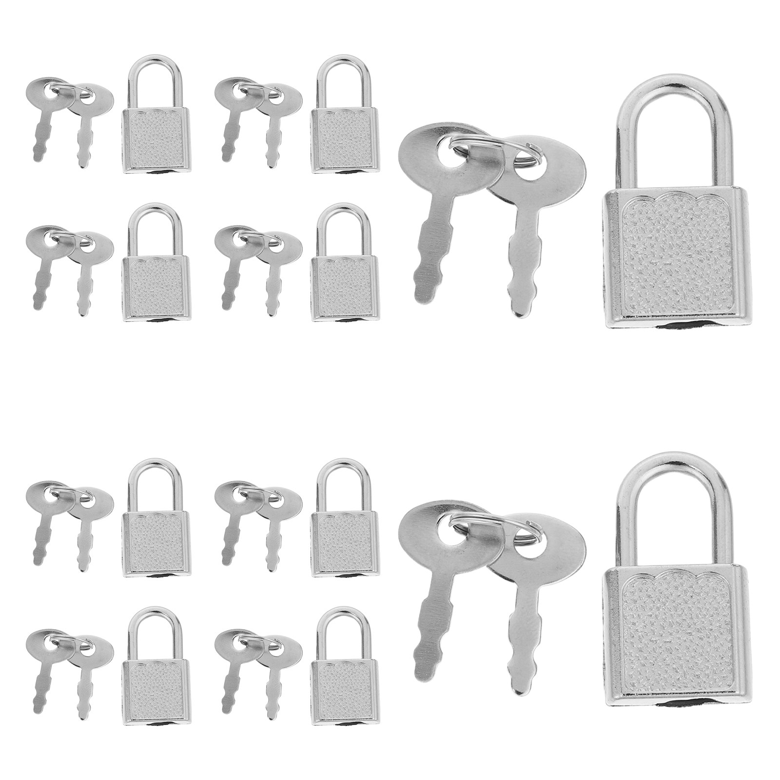 10 Conjuntos de Mini Fechadura - Backpack Lock Combo avaliação e preço
