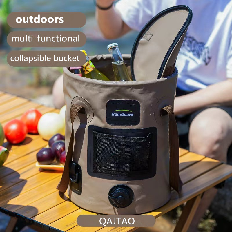Balde Portátil Dobrável de 25L - Hydration Pack Outdoor avaliação e preço