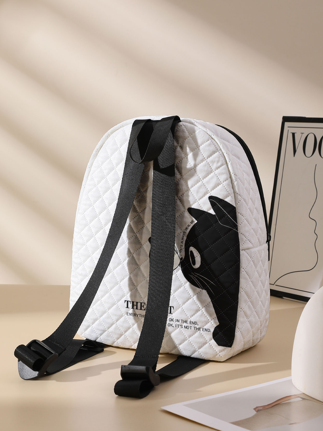 Mochila compacta acolchoada co - Mini Backpack Purse avaliação e preço