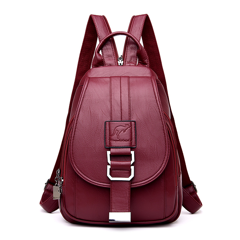 Mochilas femininas de couro, 6 - Leather Backpack Vintage avaliação e preço