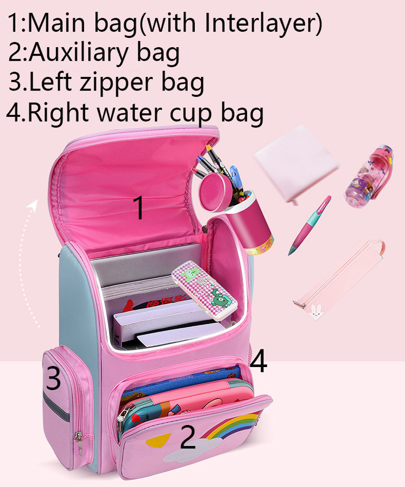Mochila Infantil para Meninas  - School Backpack Teen avaliação e preço