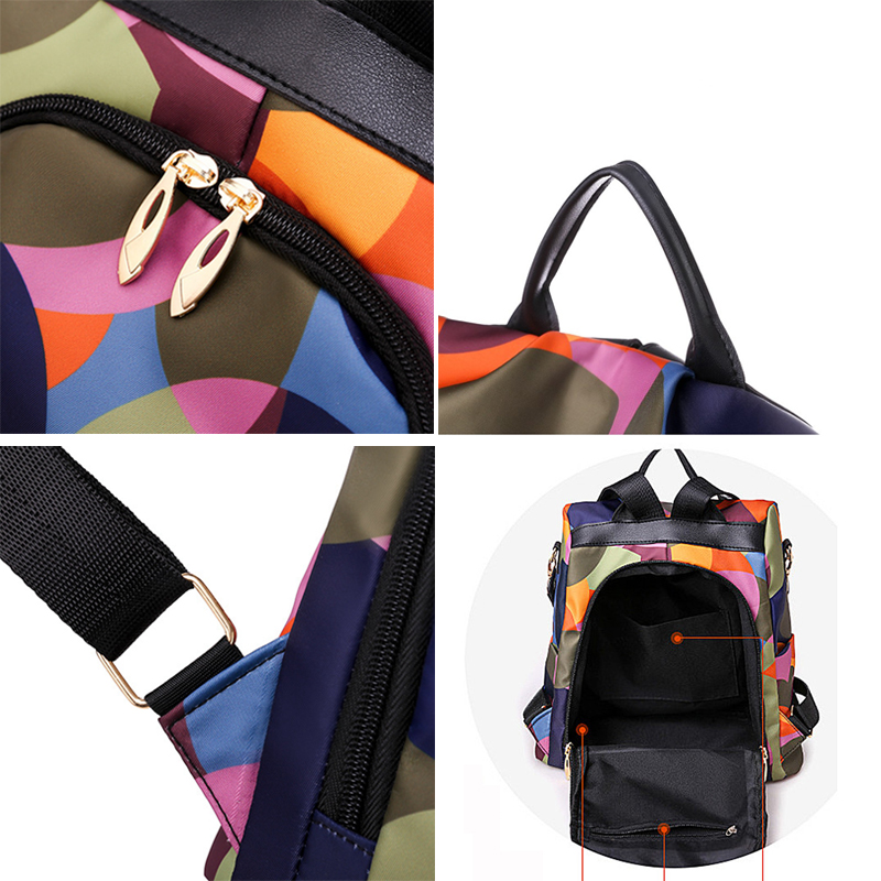 Moda feminina mochila anti-rou - Leather Backpack Vintage avaliação e preço