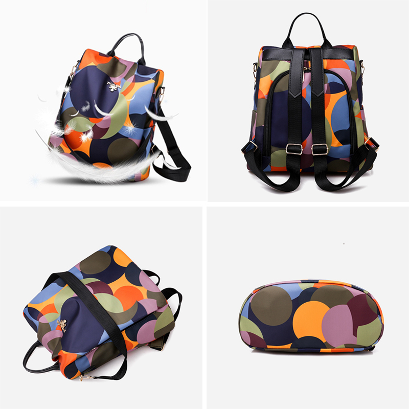Moda feminina mochila anti-rou - Leather Backpack Vintage avaliação e preço