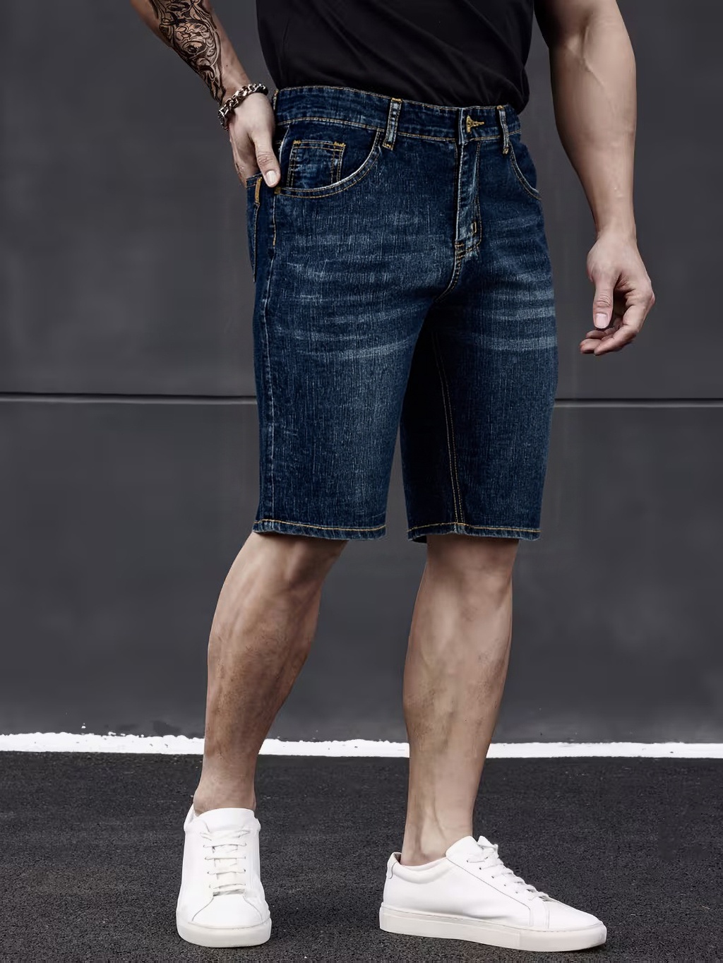 Bermuda Jeans Masculina Slim E - Levis Jeans 501 avaliação e preço