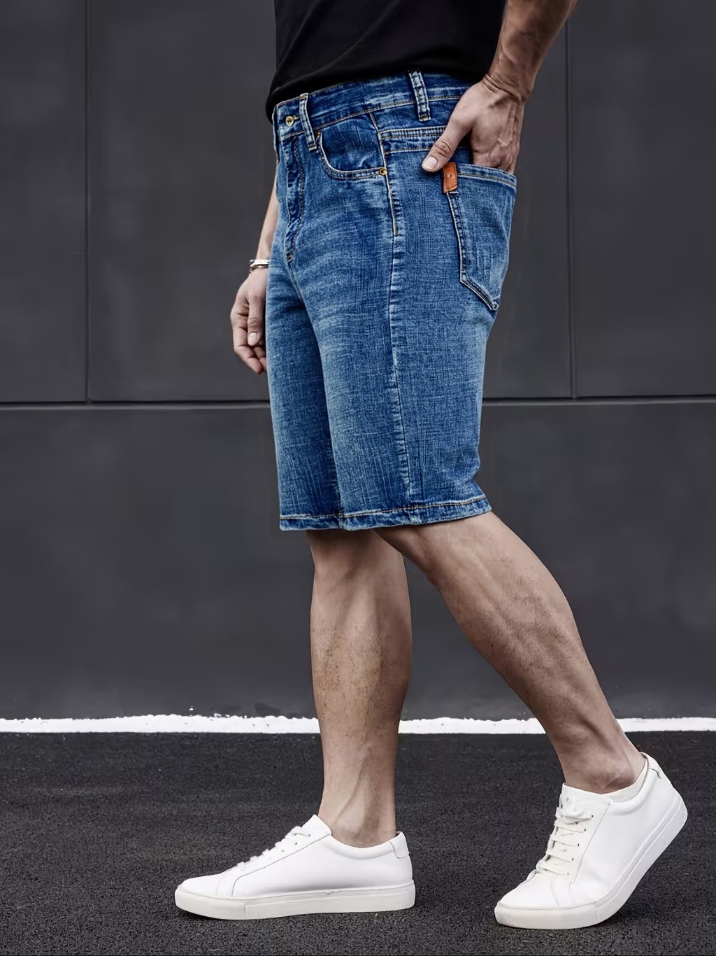 Bermuda Jeans Masculina Slim E - Levis Jeans 501 avaliação e preço